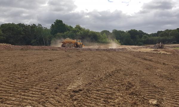 Haul Road Construction to Quarry 1